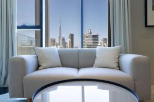Upside Living Studio With Burj Views - Business Travelers, Dubai