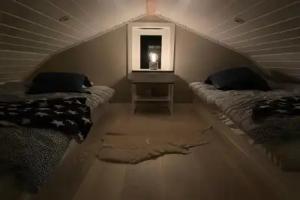 Nybyggt Attefallshus på Ängö i Hotel, Kalmar