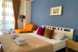 Room-blue Studio With Sea View, Ulcinj