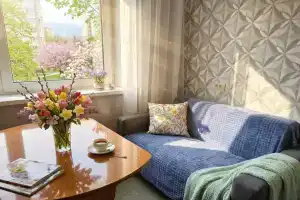 Cozy apartment Comfort Code with Almond shopping center on Tsvetnoy 5, Togliatti