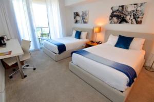 Bay, Ocean & Skyline View 2 Bed 2 Bath Residence @ Beachwalk Resort, Hollywood