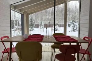 House with panoramic sauna, Stupino