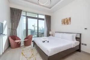 Wonderful Studio Apartment With Balcony at Farhad Azizi, Dubai
