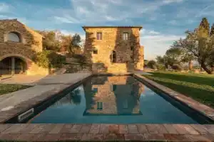 Luxury villa with private swimming pool, sauna and emotional shower, near lake, Magione