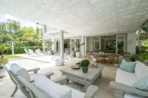 Stylish Fully-staffed Villa Near Beach and Lagoons in Exclusive Golf Resort, Punta Cana