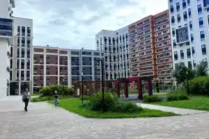 Apartments in Normandie residential complex on Taininskaya street 9, Moscow