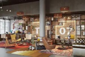 Hotel Moxy Duesseldorf South, Dusseldorf
