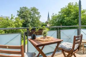 Luxus Neubau 65m2 City Wohnung in Munich Apart-hotel, Munchen