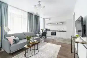 Apartments Charm of the bay in the residential complex Russian seasons, Sestroretsk