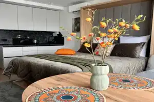 Uyutnaya Studiya M. Okskaya Flat, Moscow