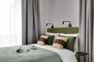 Stilnaya dizaynerskaya studiya u metro Verkhnie Likhobory Apartments, Moscow