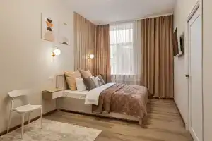 FullHouseApart dizaynerskie trekhmestnye apartamenty na vokzal'noy ploshchadi Apartments, Vyborg