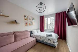 Uyutnaya kvartira v serdtse goroda Flat, Zheleznodorozhnyy