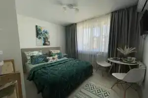 Uyutnaya Studiya V Novom Dome Leningradskaya 9V Flat, Volgodonsk