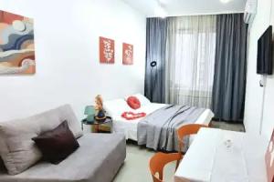 Studiya v tsentre v novom dome s parkovkoy i konditsionerom Flat, Ufa