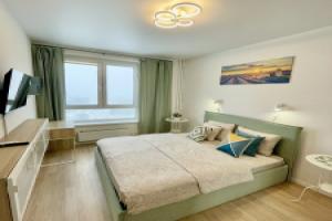 Vysoko Nad Zemley Yevrodvushka V Krasnogorske Mitino Park Flat, Krasnogorsk