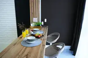 Studio Black&white Apartments, Voronezh