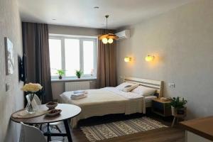 Uyutnaya Studiya s Vidom na Gory i Vodohranilische Flat, Al'met'yevsk