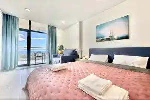 Ls-Cool Lemonade s Vidom na More s 6 Etazha Apartments, Alushta