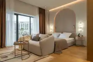 Marisol Kollekciya Roskoshnaya odnokomnatnaya rezidenciya v Mantera Residence s vidom na bassejn Apartments, Adler