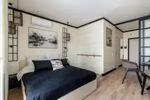 Sovremennaya Studiya V Yaponskom Stile Flat, St. Petersburg