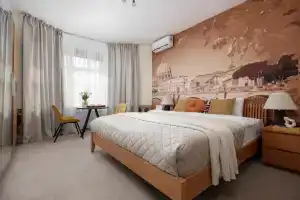 GM Apartments Solnechnaya Trekhkomnatnaya v dvukh shagakh ot Naberezhnoy Flat, Moscow