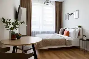 Studiya S Dizaynerskim Remontom Flat, Irkutsk