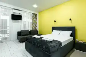 Sovremennye Morent 25 kv. m v ZHK Sorrento Park Apartments, Adler