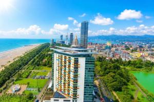 Apartment hotel NQ Apartments With Sea & City View at Alliance Privilege, Batumi