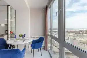 Lyuksovaya Yevrotreshka Vozle Volgi Apartments, Samara