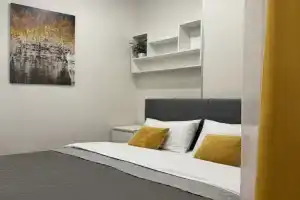 Pizhama Apartments: 1-room "Okhra" on Naberezhnaya, Volgograd