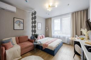 Studiya Metro Rumyantsevo  25 M² 2 Krovati Flat, Dudkino