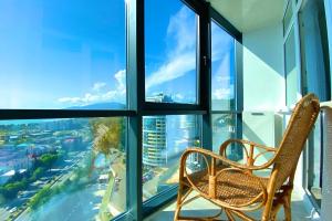 Studiya s vidom na more i gori do morya 450 m MAKrent Flat, Adler