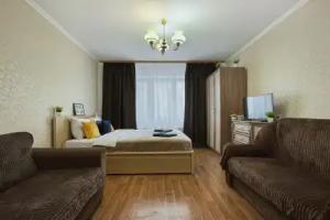 Odnokomnatnaya Kvartira S Bolshoy Lodzhiey  Do 4 Chelovek Flat, Khimki