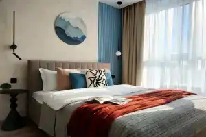 S krasivoj terrasoj na kryshe doma v Belgorode Flat, Belgorod