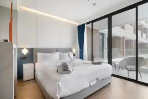 Resort Stylish Pool View Studio E-330 Apartments, Layan Beach