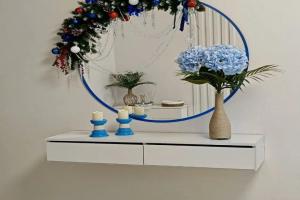 Set Apartamentov Atmosfera Santorini Morskoye Spokoystvie I Gorodskaya Vysota Flat, Lipetsk