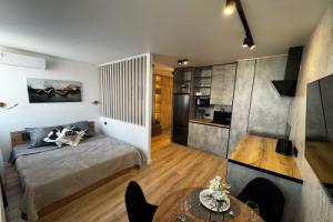 s Dizaynerskim Remontom Balkon Ortopedicheskaya Krovat Zaselenie 24/7 Flat, Rostov-na-Donu