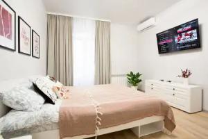 Komfortnaya 1-Komnatnaya  41 M² 3 Krovati Flat, Voronezh