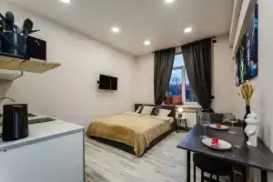 Novaya Studiya V Stile Minimalizm Ryadom S Botanicheskim Sadom Apartments, Moscow