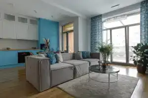 EvroUjut S Terrasoy V Elitnom Dome Apartments