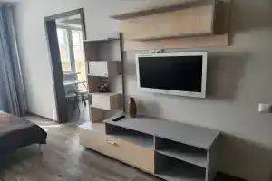 Zarya Karpenko s Vidom na Ozero Chebarkul Apartments, Chebarkul'