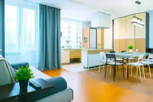 Prostornaya S Bolshoy Gostinoy Flat