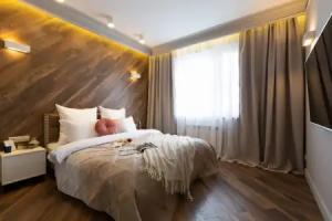 Avtorskaya Yevrodvushka s Vidom na Reku u Smotrovoy Ploschadki Flat, Krasnogorsk