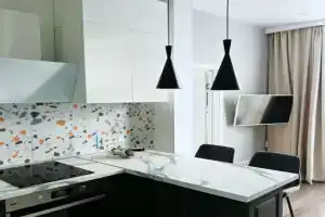 Uyutnaya Yevrodvushka V Tsentre S Vidom Na Gory Flat, Sochi