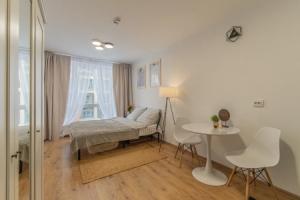 Uyutnaya Studiya V Minimalistichnom Stile Apartments, Pargolovo