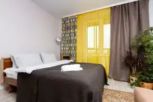 Ermitazh Shvabe Dom Solntsa Kalinina Zayel'tsovskaya Dusi Koval'chuk SGUPS Apartaments, Novosibirsk