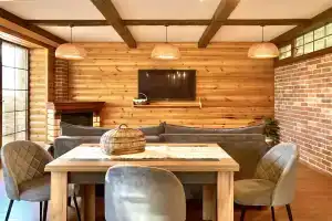 Unikalnaya kvartira-izba posutochno v Zhk Zvyozdny: sovremenny komfort v dukhe russkikh traditsiy Flat, Ryazan