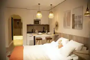 Studiya S Dizaynerskim Remontom V Tsentre Flat