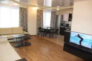Komfortnaja V Novom Dome ZhK Atlanty Rjadom S GBUZ RKB Imenii G.G.Kuvatova Flat, Ufa
